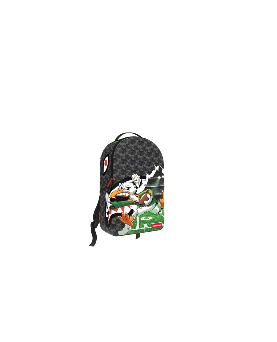 SPRAYGROUND UNIVERSITY OF MIAMI TOUCH DOWN BACKPACK