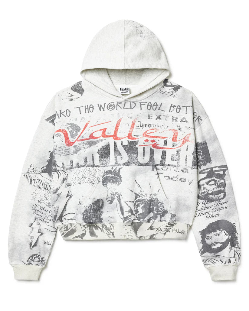 Vale Zip Up Mural Hoodie