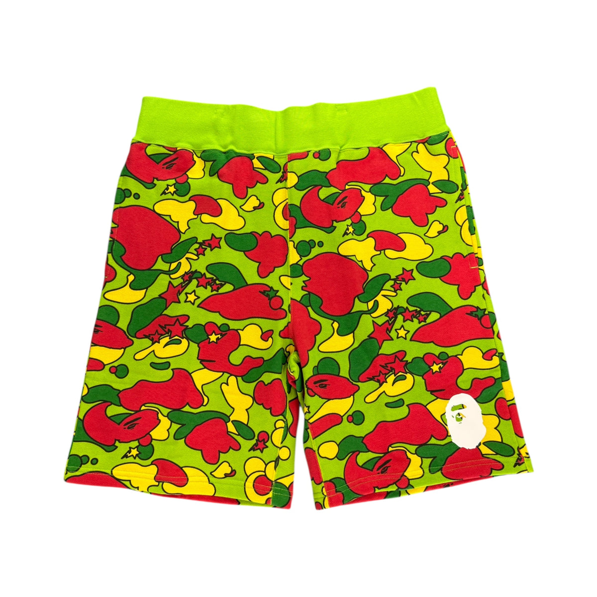 A Bathing Ape Camo Shorts Multi