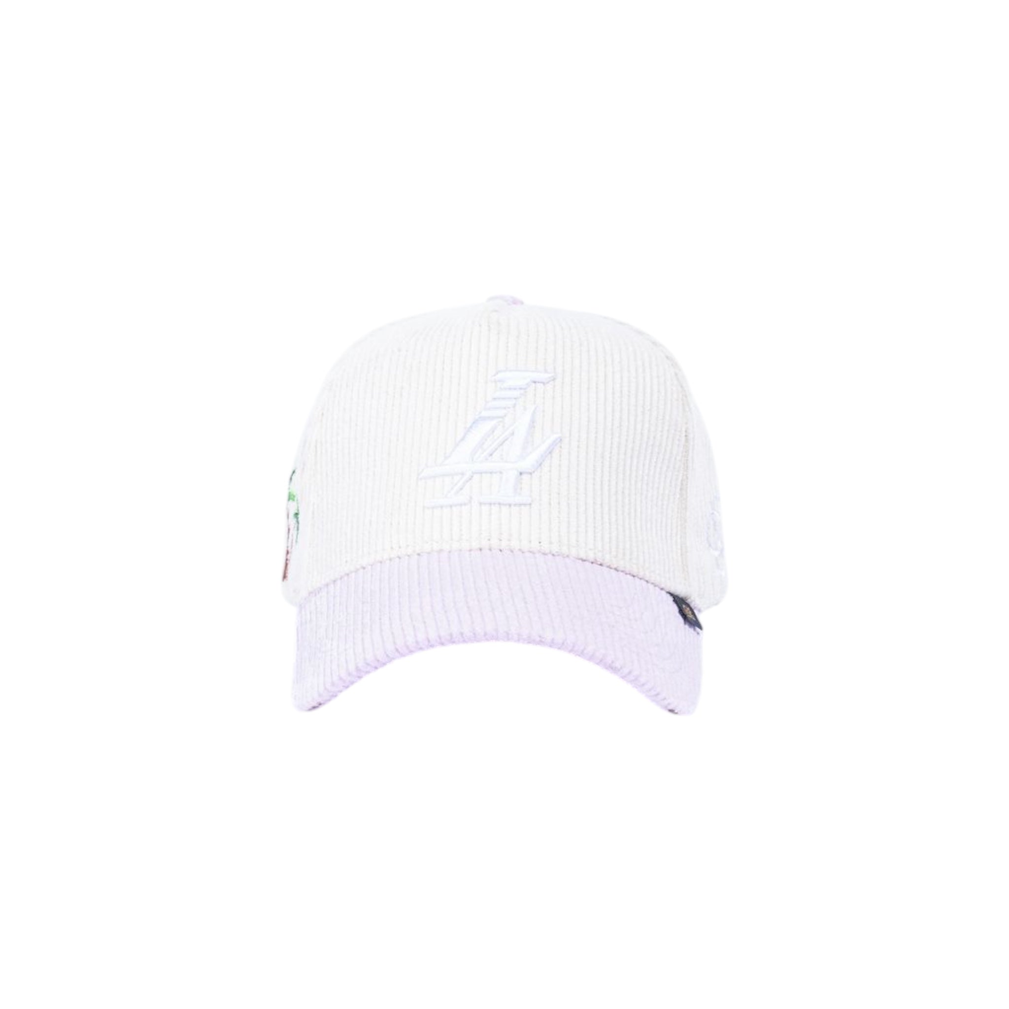 Reference Caps Paradise LA Corduroy Cream / Lavender