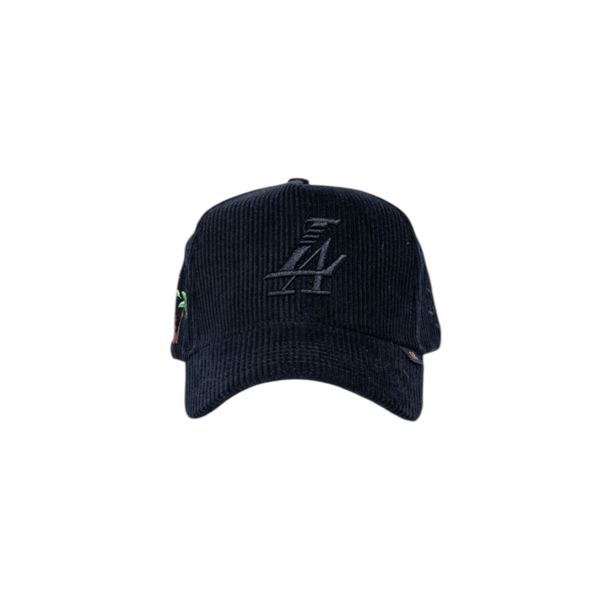 Reference Caps Paradise LA Corduroy Black/ Black