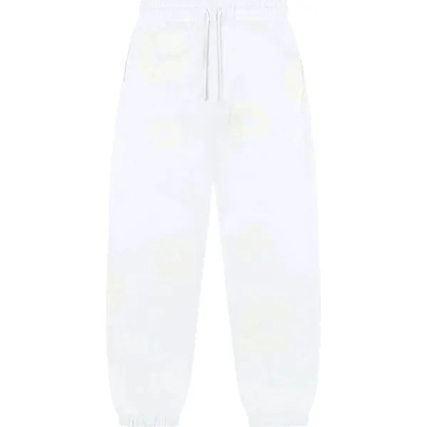 Denim Tears Cotton Wreath White Pants