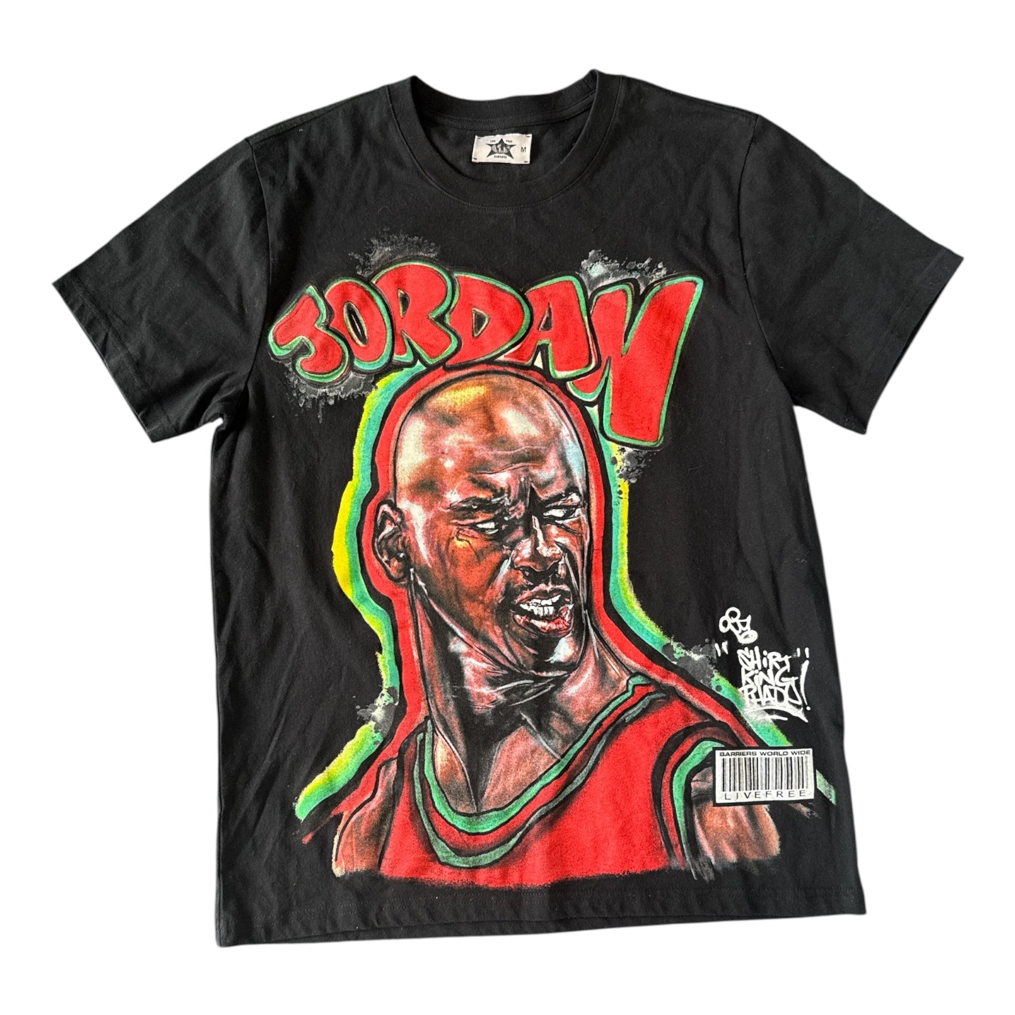Barriers worldwide complex tee