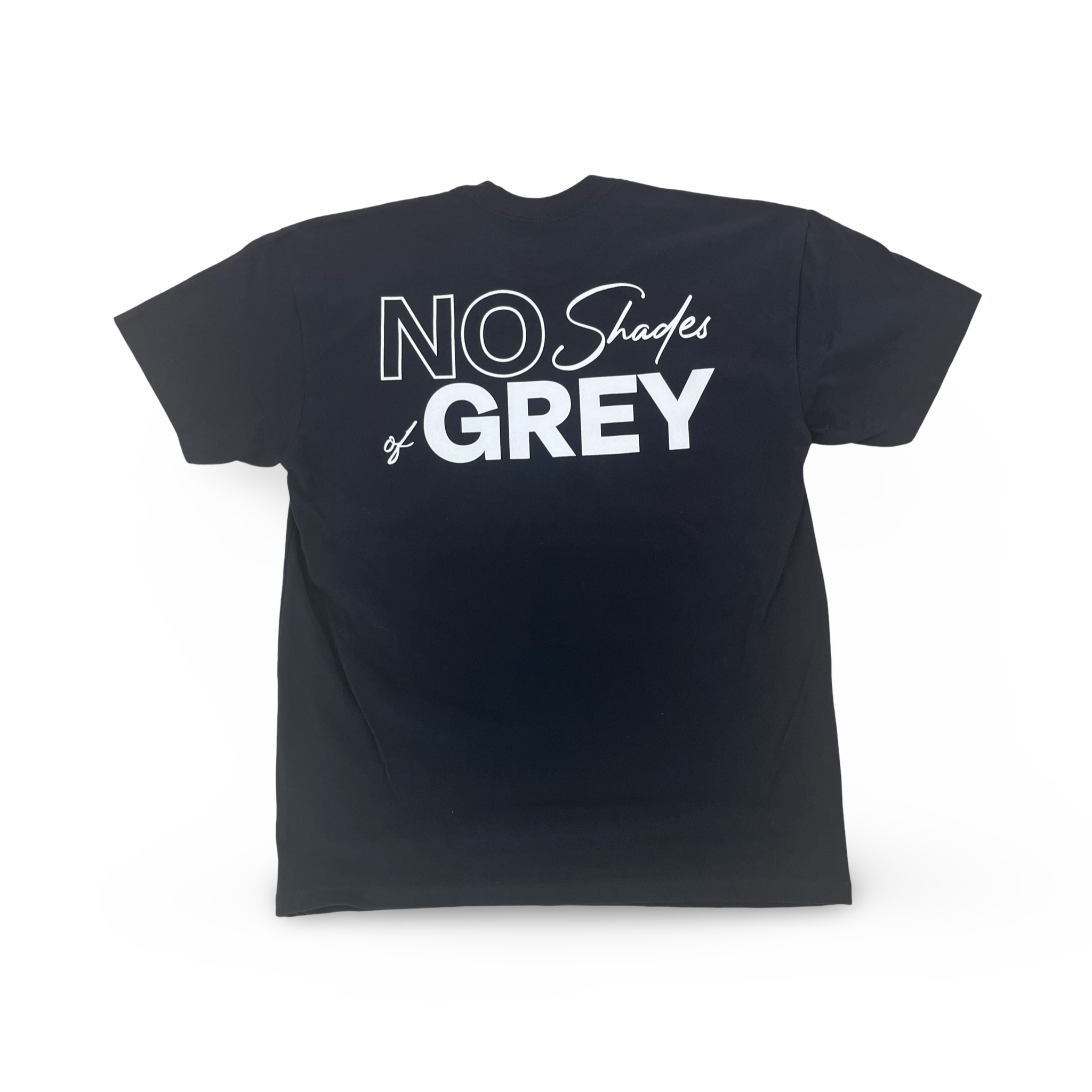 BLK N WHT "No Shades of Grey" Tee