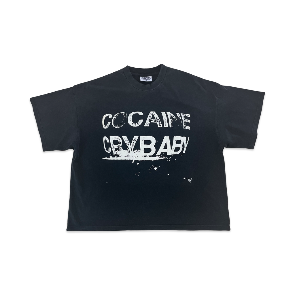 Troubled Humans "COCAINE CRYBABY" BLACK