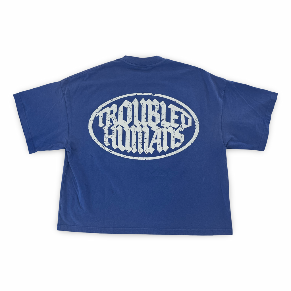 Troubled Humans "COCAINE CRYBABY" BLUE