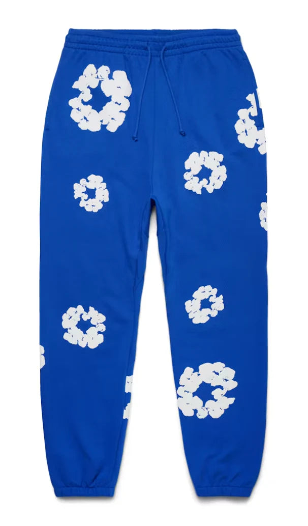 Denim Tears Cotton Wreath Blue Pants