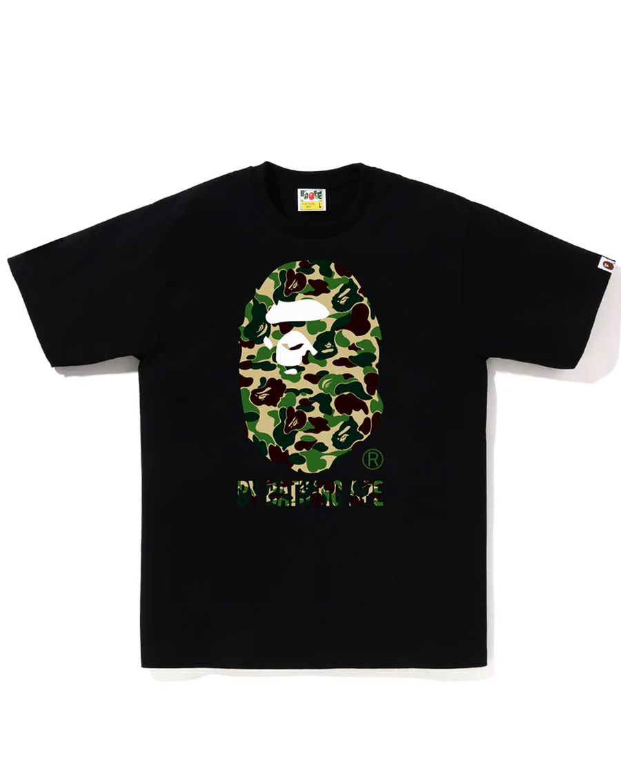 Bape ABC Camo By Bathing Ape Tee Black/Green