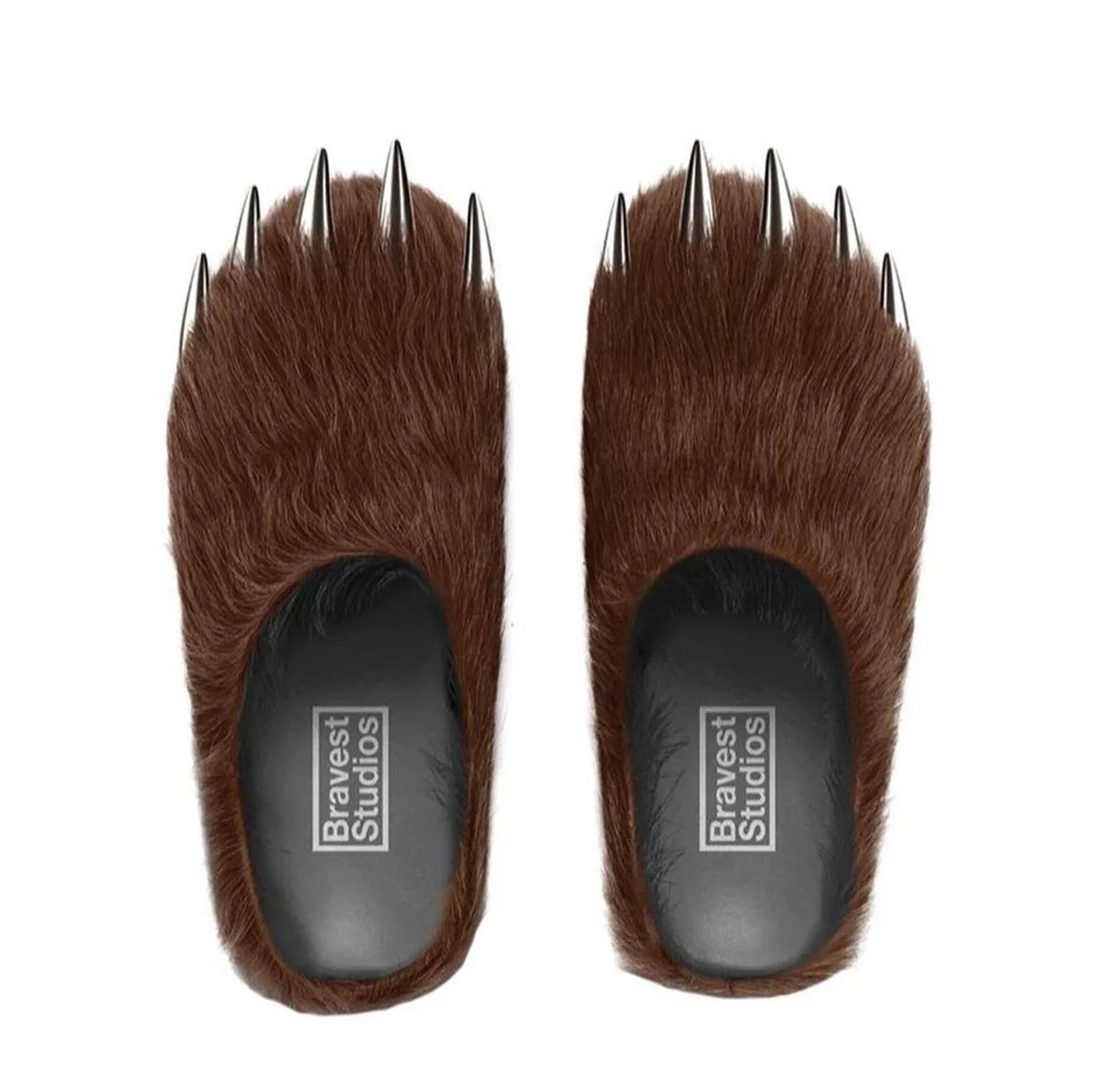 Bravest Studios Brown Bear Claw Mules
