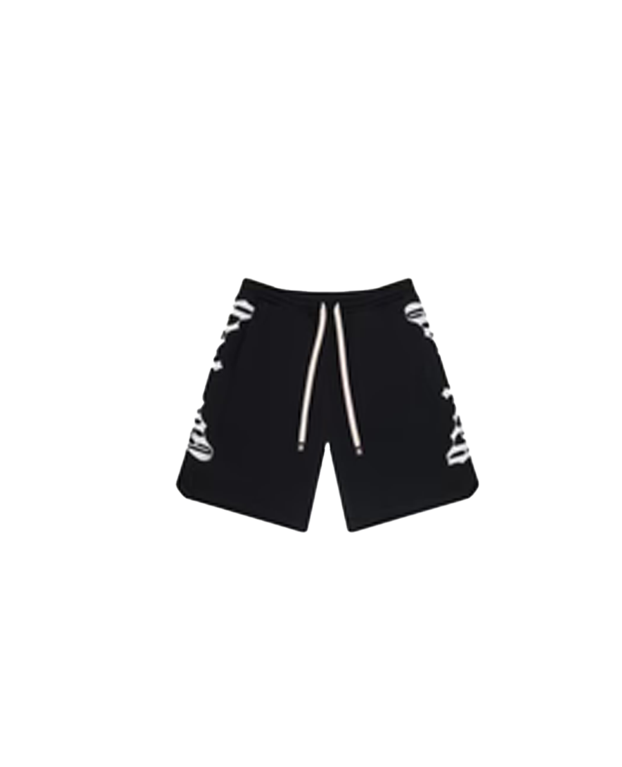 Godspeed -CourtSide Shorts "Black Wash "