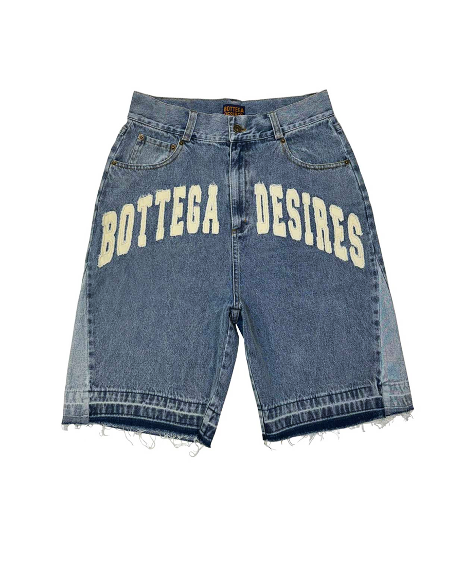 Bottega Desires  Denim Shorts (BLUE)