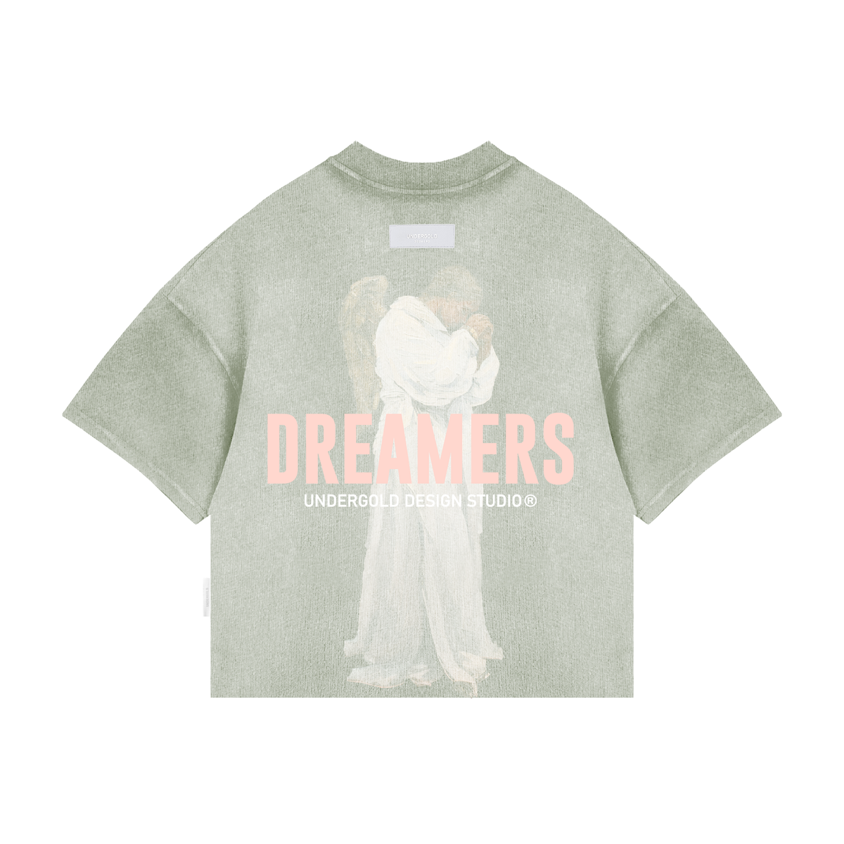 Undergold Dreamers The Prayer Boxy Fit Tshirt (Green)