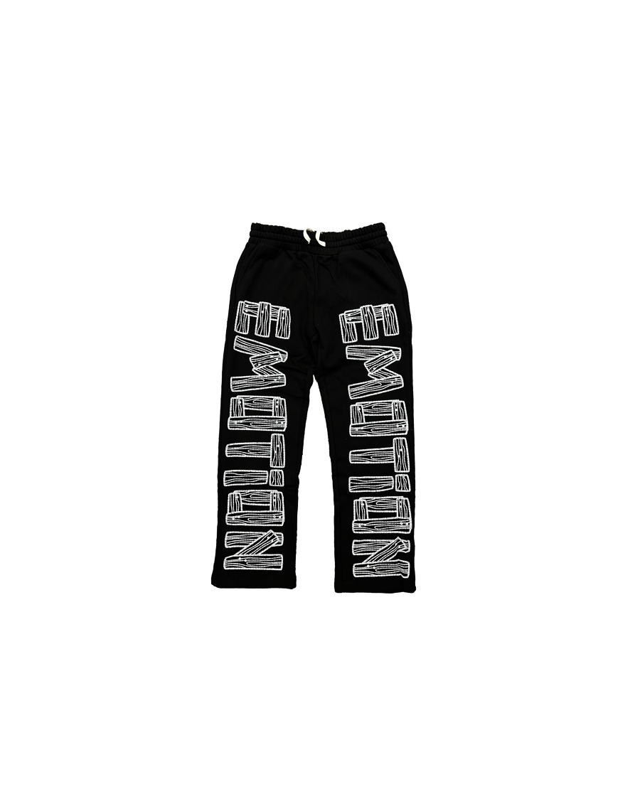 Mixed Emotion Black “Artist” sweatpants
