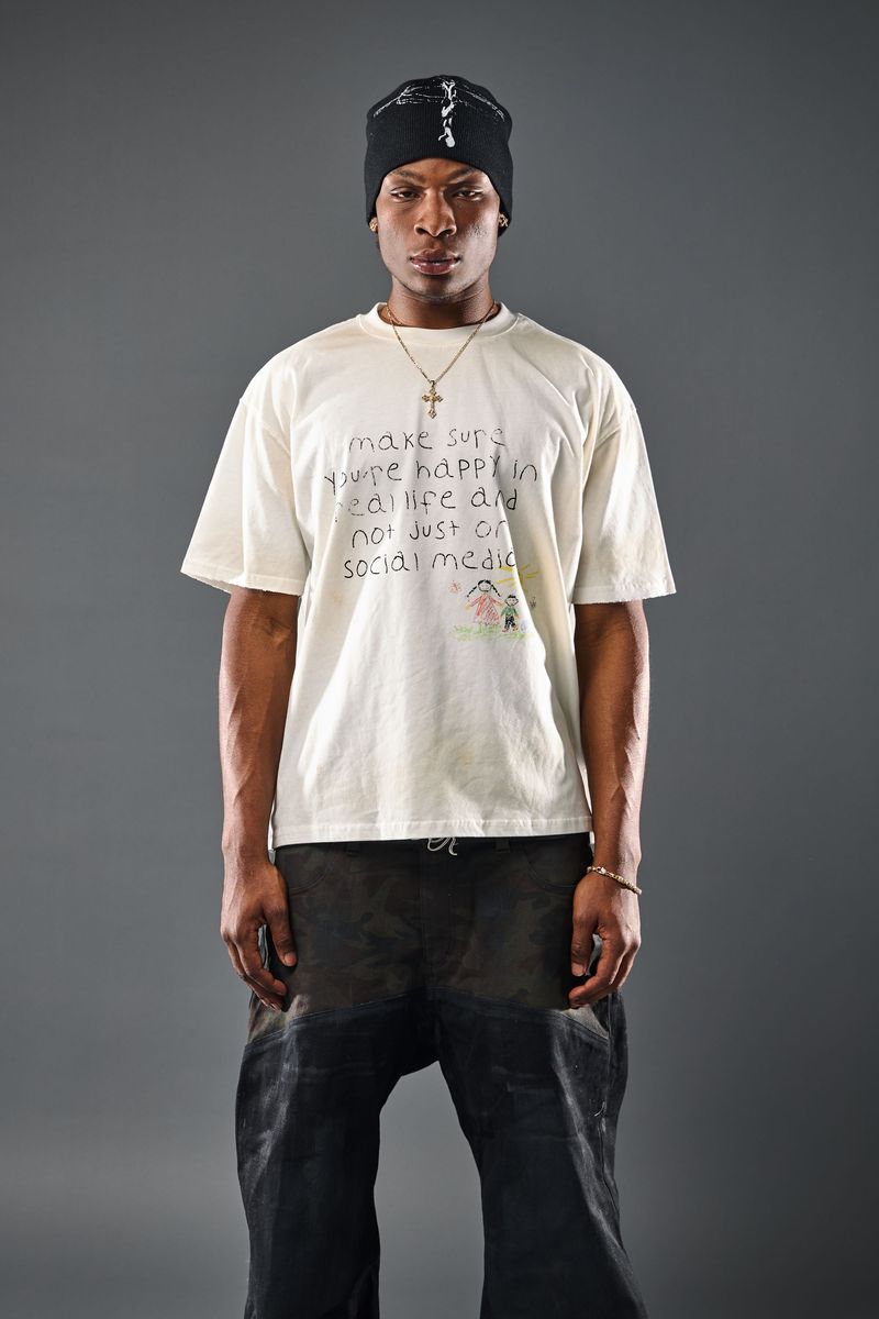 Boredom Kills Happy in real life Tee