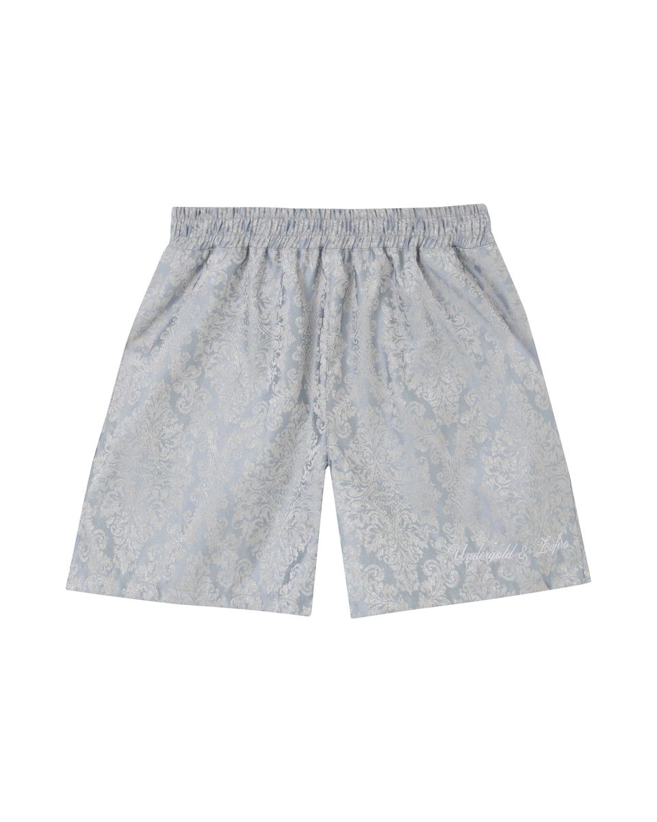 Undergold Riviera Jacquard Shorts Sky Blue