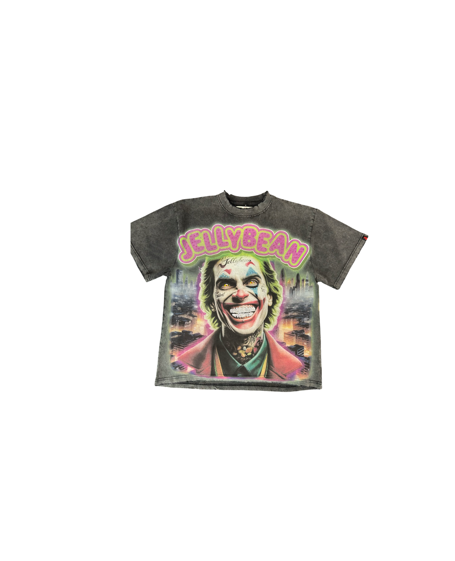JellyBean Worldwide Clothing- Distressed Clown T-Shirt