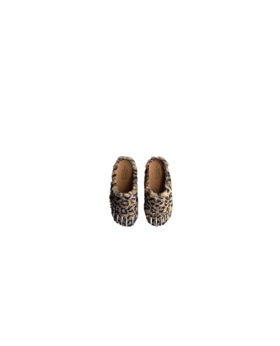 Bravest Studios Leopard Bear Claw Mules
