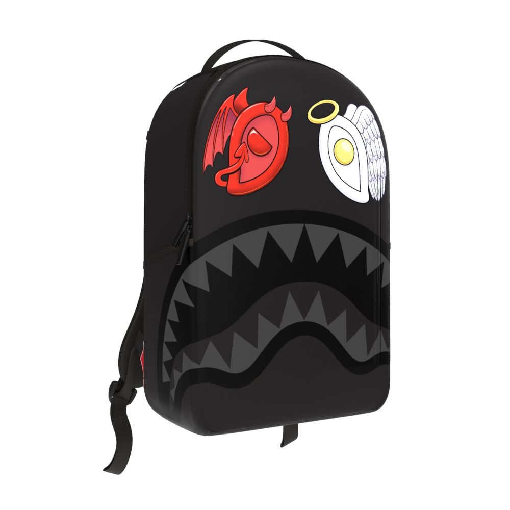 SPRAYGROUND BLACK REMOVABLE EYES BACKPACK
