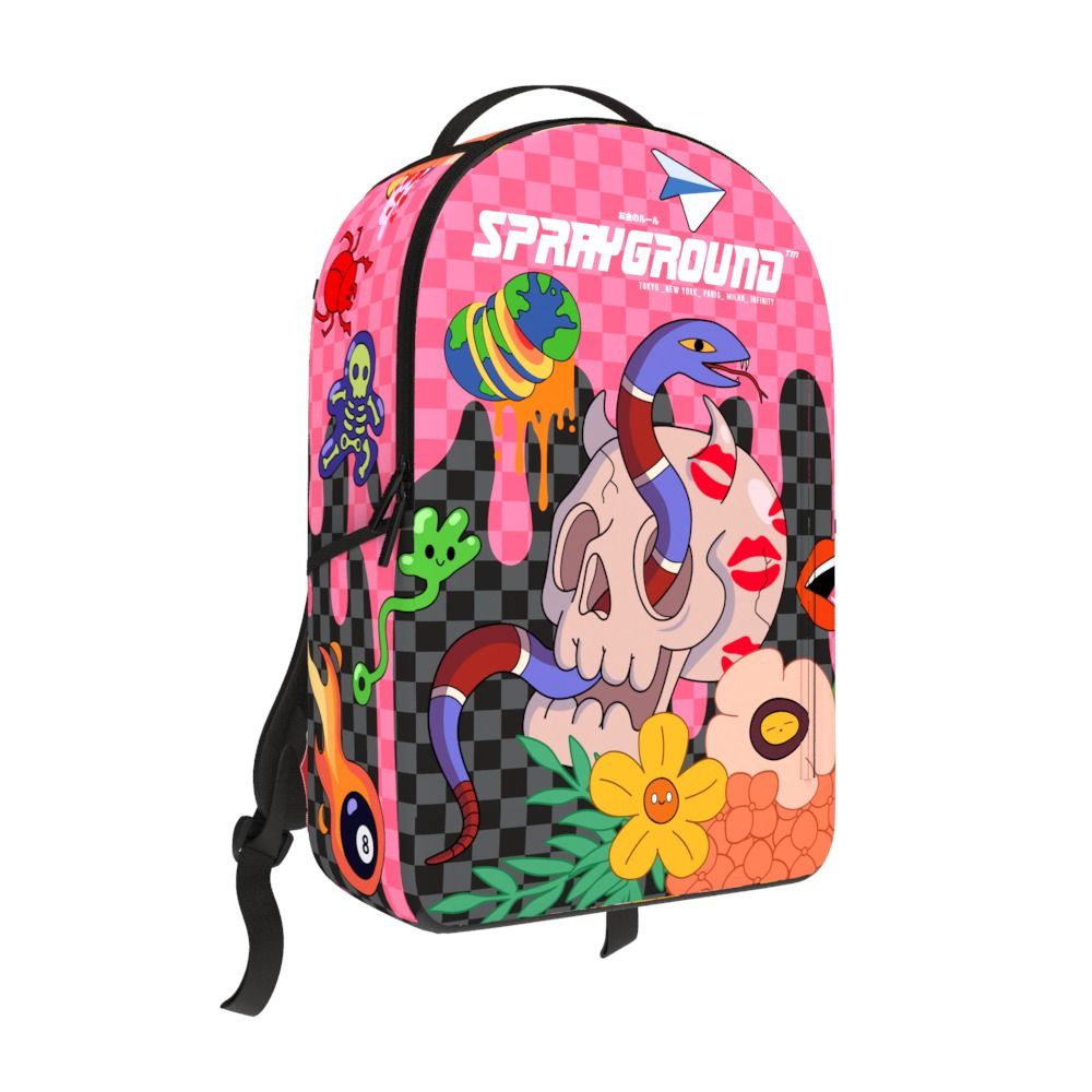 SPRAYGROUND WTF SKULL DRIP BACKPACK
