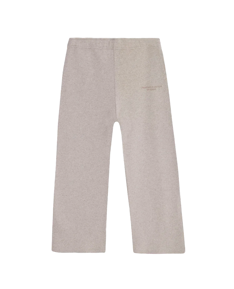 Basics Undergold Design Studio Knit Straightpants (Seed Grey)
